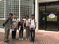 濱州醫學院同學參觀香港盲人輔導會